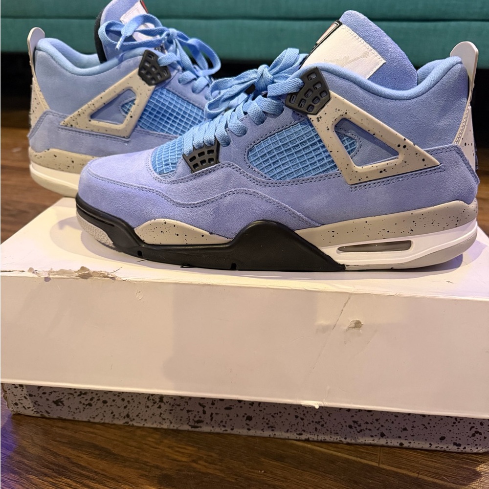 Jordan 4 Retro Sneakers - university blue